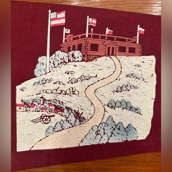 Vintage Felt Pennant from Mt. Defiance Ticonderoga, NY - Picture 3 of 14